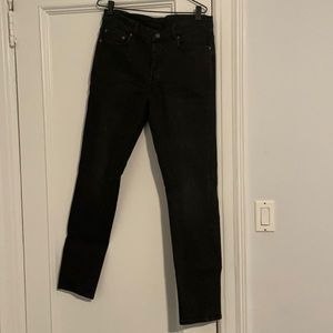 Ksubi Men’s Black Jeans. 33W Preowned. VG cond. Faded logo. No back pocket tag.